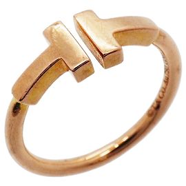 Autre Marque Anello Tiffany & Co. T Wire - Oro rosa 18K