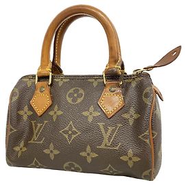 Bolsa de mão Louis Vuitton Monogram Mini Speedy