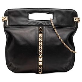 Bolso de hombro Valentino Rockstud con cadena