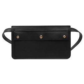 Burberry Gürteltasche aus schwarzem Leder