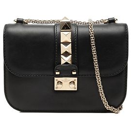 Borsa a tracolla con catena Valentino Rockstud