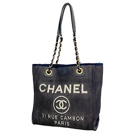 Bolso Tote con cadena Chanel Deauville
