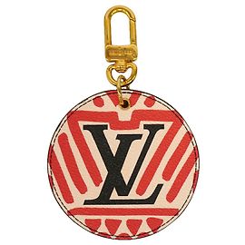 Portachiavi Charm Louis Vuitton LV Crafty Portefeuille Lustré