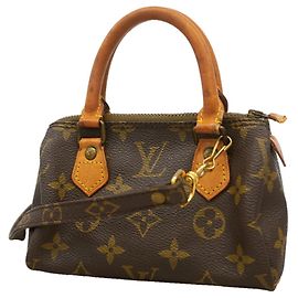 Bolso de mano Louis Vuitton Monogram Mini Speedy