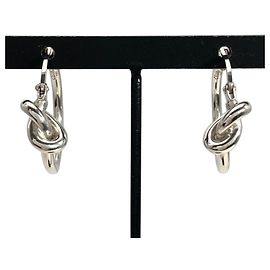 Céline Boucles d'oreilles créoles Celine Knot Small