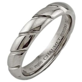 Anello Fascia Torsade Chaumet in Platino