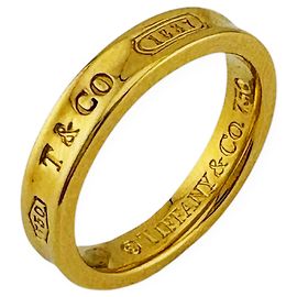 Autre Marque Tiffany & Co. 1837 Narrow Ring in 18K Gelbgold