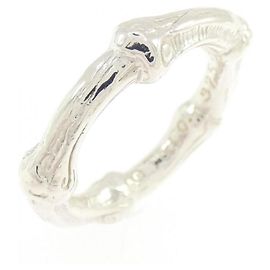 Autre Marque Anello Tiffany Bamboo in Argento 925