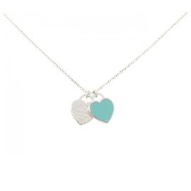 Autre Marque Tiffany & Co. Collar Return to Mini Double Heart Tag
