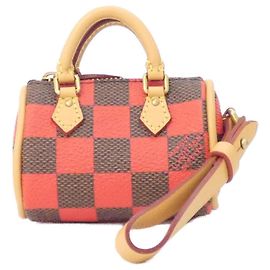Louis Vuitton Damier Pop Handbag Pouch Mini Speedy