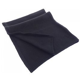 Hermès Hermes Black Cashmere Stole