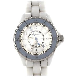 Relógio Chanel J12 Soft Blue 33mm em Cerâmica Quartz