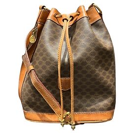 Céline Bolso de hombro Celine Macadam de cuero