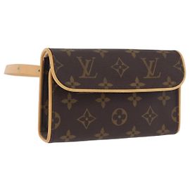 LOUIS VUITTON Monogram Pochette Florentine Waist Bag M51855 LV Auth 204849V