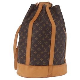 LOUIS VUITTON Monogram Randonnee PM Shoulder Bag M42243 LV Auth 203192A