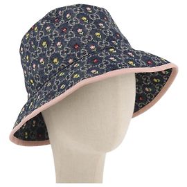 Sombrero Bucket GUCCI GG Canvas Denim M Blue Auth 203845M