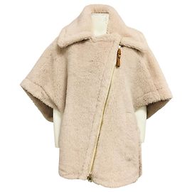 Chaqueta Max Mara Beige Teddy Bear Icon