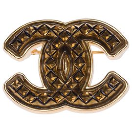 Joyas CHANEL CC en Metal Dorado - 103904