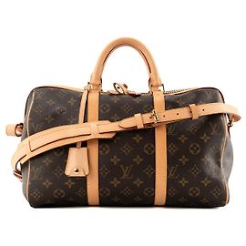 LOUIS VUITTON - Bolsa de ombro Speedy 35 Louis Vuitton x Sofia Coppola em tela revestida monogramada marrom vintage