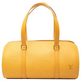Louis Vuitton Epi Soufflot Handtasche Gelb