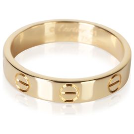 Anello Cartier Love Oro Giallo Modello Piccolo