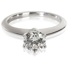 Anillo de compromiso Tiffany & Co. Diamante brillante redondo 0.9 ct