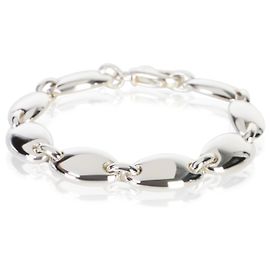 Pulseira Tiffany & Co. em prata de lei Vintage Pebble Link