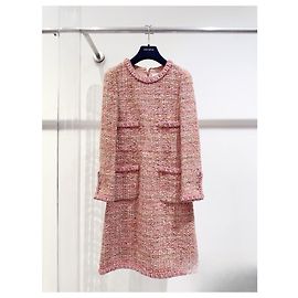 Chanel Kleid aus mehrfarbigem Tweed
