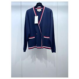Malha de lã azul Gucci