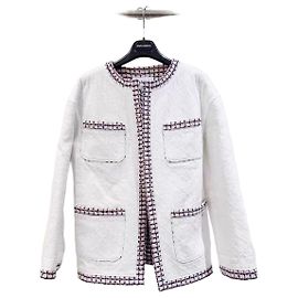Chanel 19P Tweed Jacket Multi Color Size 36