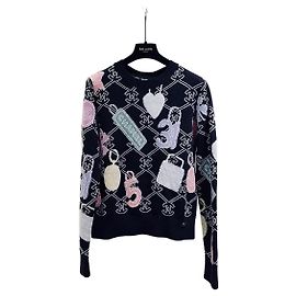 Pull Chanel en cachemire noir taille 34