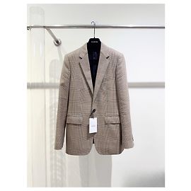 Céline Jacke aus Wolle mehrfarbig