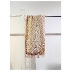 Fendi Cashmere Reversible Scarf