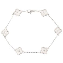 Bracciale Sweet Alhambra con diamanti Van Cleef & Arpels