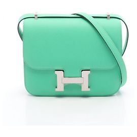 Hermès Sac à bandoulière Hermes Constance 3 Mini Vert Comic