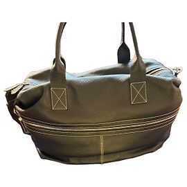 Autre Marque Borsa da Viaggio E. Marinella in Pelle Nera