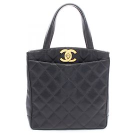 Chanel Matelassé Schwarze Tote Bag
