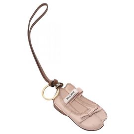 Miu Miu BULLET Leder-Handtaschenanhänger