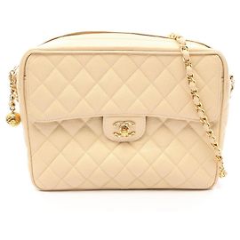 Bolsa Chanel Matelassé Bege
