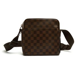Louis Vuitton Bolsa de Ombro Olav PM Damier Ebene