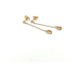 Autre Marque Pendientes By the Yard Open Heart en oro rosa 18K Tiffany & Co.