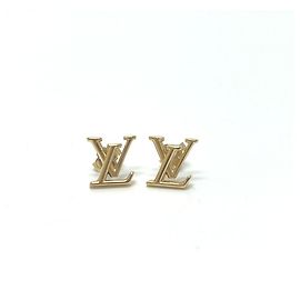 Brincos de pino Louis Vuitton Gold