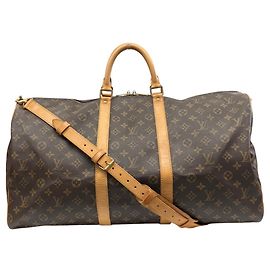 Louis Vuitton Keepall Bandoulière 55 Boston Bag