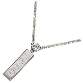 Autre Marque Collar Tiffany & Co. Bar Drop Diamond