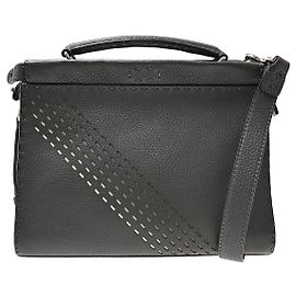 Fendi Peekaboo Fit en cuir avec cuir embossé Zucca Regular