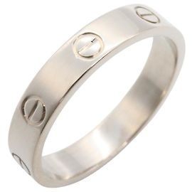 Anel Cartier Love em ouro branco 18K
