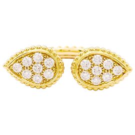 Boucheron Ring, "Serpent Bohème Motif S", Gelbgold, Diamanten.