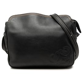 Bolsa Tiracolo Anagram em couro preto LOEWE