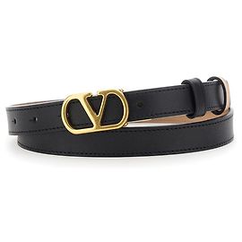 Cinturón reversible de piel Valentino Garavani VLogo Signature