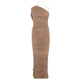 Autre Marque Vestido maxi beige RONNY KOBO